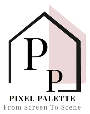 Pixel Palettes Interiors logo